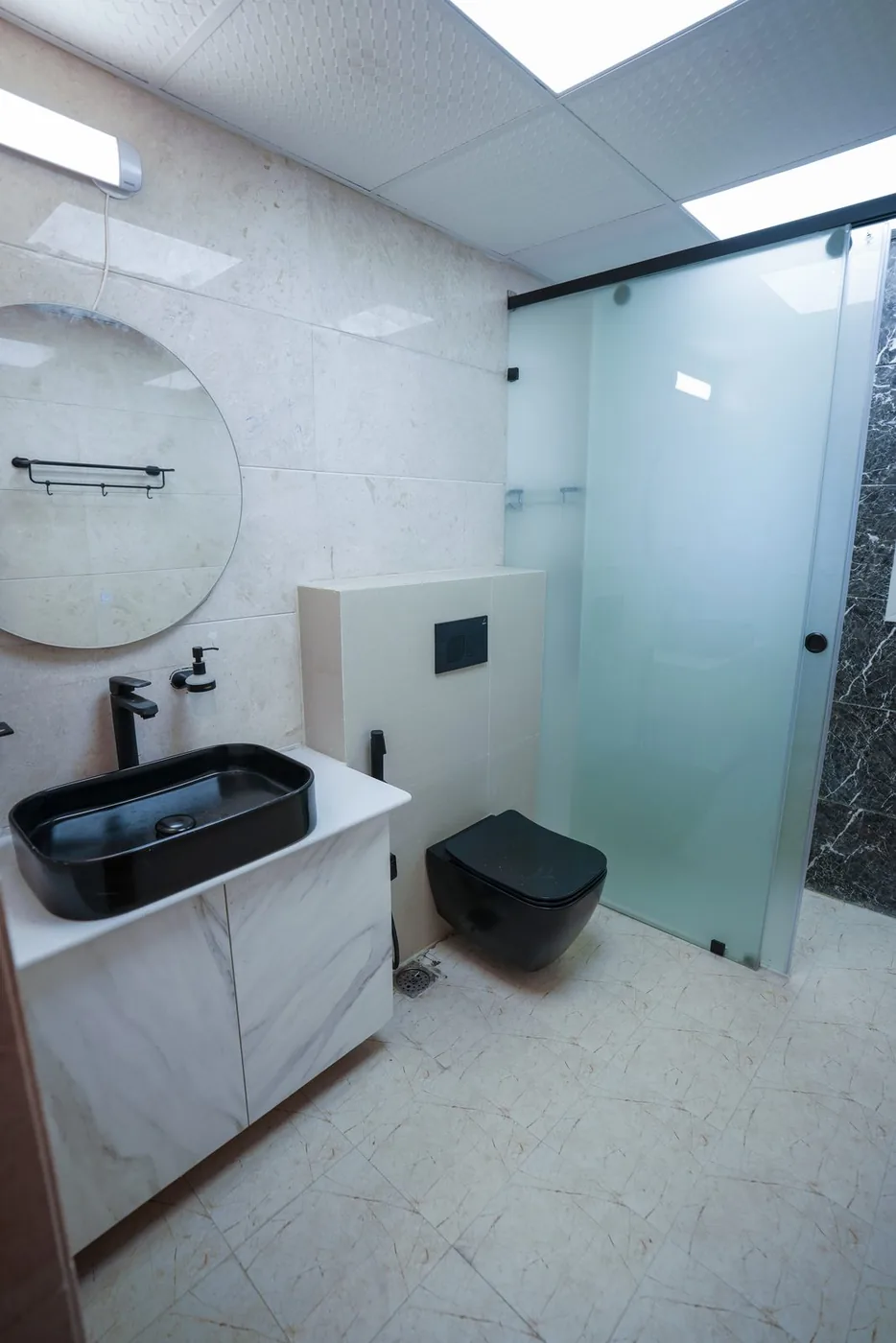 Bathroom, RMZ City-View, Candidscape